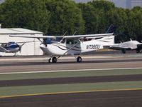 N736DU @ KSMO - N736DU departing from RWY 21 - by Torsten Hoff