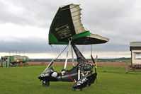 G-HALT @ X5FB - Mainair Pegasus Quik, Fishburn Airfield, September 2011. - by Malcolm Clarke