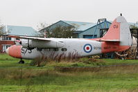 WP314 @ EGNC - WP314 (CU-573), Percival P.57 Sea Prince T.1, c/n: P57/64 at Carlisle - by Terry Fletcher