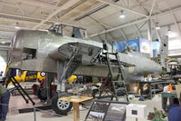 C-GCWG @ CYHM - Grumman TBM-3E Avenger, c/n: 4355 on restoration at Canadian Warplane Heritage Museum - by Terry Fletcher