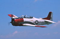 N303NA - Flying over the Chicago area, seen from the turret position of a TBM-3