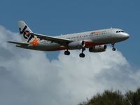 VH-VQL @ YMML - Airbus A320 VH-VQL approaching rwy 27 at Tullamarine