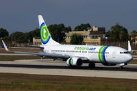 F-GZHE @ LMML - B737 F-GZHE Transavia France - by raymond