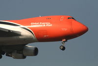 OO-THB @ EBBR - Arrival of flight 3V006 to RWY 02 - by Daniel Vanderauwera