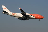 OO-THB @ EBBR - Arrival of flight 3V006 to RWY 02 - by Daniel Vanderauwera