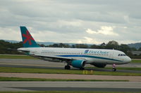 G-OOPT @ EGCC - First Choice Airbus A320-214 - by David Burrell