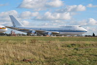 N309TD @ EGMH - Ex Kuwait Airways B747-269B in storage at Manston. - by moxy