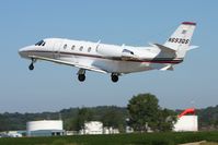 N693QS @ KVTA - Departing Newark, Ohio - by Bob Simmermon
