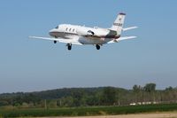 N693QS @ KVTA - Departing Newark, Ohio - by Bob Simmermon
