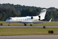 N719SA @ ORF - Key Air's 1990 Gulfstream G-IV N719SA rolling out on RWY 5 after arrival from Opa-locka Executive (KOPF). - by Dean Heald