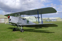 G-AHUV @ X5FB - De Havilland DH-82A Tiger Moth, Fishburn Airfield, August 2011. - by Malcolm Clarke