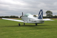 G-ATJC @ X5FB - Victa Air Tourer, Fishburn Airfield, September 2011. - by Malcolm Clarke