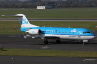 PH-KZH @ EDDL - KLM Cityhopper, Fokker F70, CN: 11583/0340 - by Air-Micha