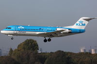 PH-KZC @ EDDL - KLM Cityhopper, Fokker F70, CN: 11566/0323 - by Air-Micha