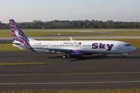 TC-SKN @ EDDL - Sky Airlines, Boeing 737-94XER (WL), CN: 36086/2910, Name: Alanya - by Air-Micha