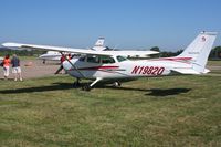 N19820 @ KVTA - At the EAA fly-in - Newark, Ohio - by Bob Simmermon