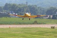 N94245 @ KVTA - Departing the EAA fly-in at Newark, Ohio - by Bob Simmermon