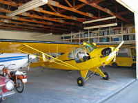 N62065 @ SZP - 1944 Piper J3C-65 CUB, Continental A&C65 65 Hp, in hangar - by Doug Robertson