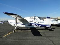 N8603X @ F70 - Covered up, tied down and parked - by Helicopterfriend