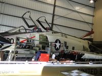 145310 @ F70 - Parked in Wings and Rotors Air Museum in hangar 7 and being restored - by Helicopterfriend