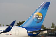 G-DAJC @ EGCC - Thomas Cook B767 - by Chris Hall