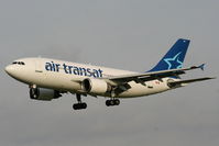 C-GTSY @ EGCC - Air Transat - by Chris Hall