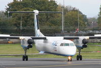 G-JECF @ EGCC - flybe - by Chris Hall