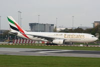 A6-EKU @ EGCC - Emirates - by Chris Hall