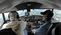 N2072 - Piloting N2072 into Peachtree City GA on a return from AV 2011 - by Rod Reilly