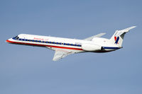 N847AE @ KORD - Climbing out
