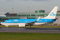 PH-BGX @ EGCC - KLM's newest B737, delivered 25-10-11 - by Chris Hall