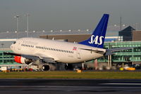 LN-BUG @ EGCC - SAS Scandinavian Airlines - by Chris Hall