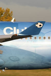 A6-EYE @ EGCC - Etihad logo jet in full Manchester City FC colour scheme - by Chris Hall