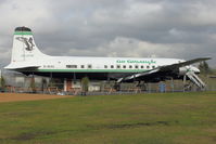 G-SIXC @ EGBE - Converted into the DC-6 Diner At Airbase Museum at Coventry Airport - by Terry Fletcher