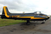 G-BVSP @ EGBE - At Airbase Museum at Coventry Airport - by Terry Fletcher