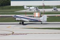 N15MA @ FLL - Monarch Air Group C-47 - by Florida Metal