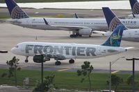 N210FR @ MCO - Frontier A320 - by Florida Metal