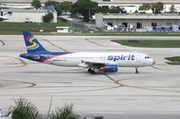 N602NK @ FLL - Spirit A320