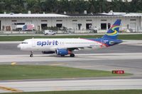 N602NK @ FLL - Spirit A320