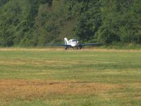 N39829 @ OH36 - Departing RWY 3 during the EAA fly-in at Zanesville, Ohio - by Bob Simmermon