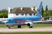 G-CDZH @ EGCC - Thomson - by Chris Hall