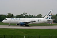 LX-STA @ EGCC - Strategic Airlines - by Chris Hall