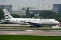 LX-STA @ EGCC - Strategic Airlines - by Chris Hall