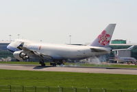 B-18719 @ EGCC - China Airlines - by Chris Hall