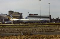 5A-DIF @ EHAM - B727-2L5  early 1980's  at Schiphol Amsterdam. - by Jan van Andel