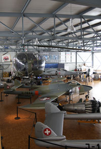 J-1584 - J-1584 with Mirage and alouette in the Payerne museum - by olivier Cortot