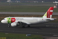 CS-TTB @ EDDL - TAP Portugal, Airbus A319-111, CN: 0755, Name: Gago Coutinho - by Air-Micha
