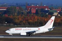 TS-IOK @ EDDP - Arrival from Enfidha/Tunesia in front of  beautiful colors of fall...... - by Holger Zengler