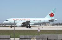 C-FYNS @ MIA - Air Canada A319 - by Florida Metal