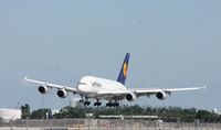 D-AIMC @ MIA - Lufthansa A380 - by Florida Metal
